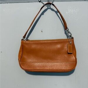 Coach Brown Leather Shoulder Bag